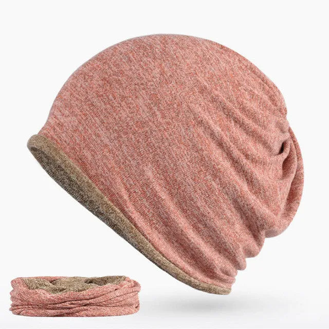 2017 New Beanies Collar Scarf Hats For Men - 7 Colour Hot Discount Deal
