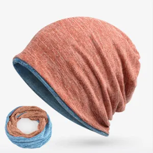 Hot Sale Today Exclusive Deal Inside 2017 New Beanies Collar Scarf Hats For Men - 7 Colour