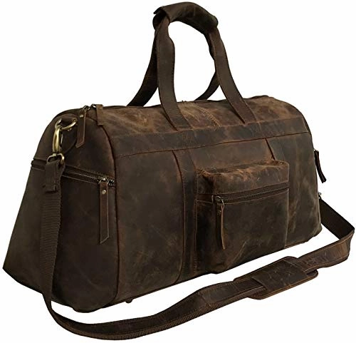 Weekend Flash Offer Special Occasion Discount 21 Inch Eather Duffel | Travel Overnight Weekend Leather Bag | Sports Gym Duffel For Men