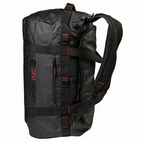 3V Gear Smuggler Adventure Duffel Bag - Heavy Duty Duffel Bag Backpack (45L) - Rucksack Style Shoulder Strapes Dont Miss This Steal