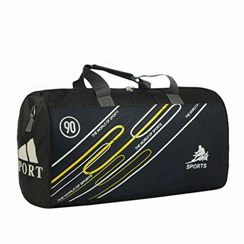 Shop Now Save Abage Men'S Gym Duffel Bag Large Printed Carry On Travel Workout Sport Gear Bag, Dark Blue
