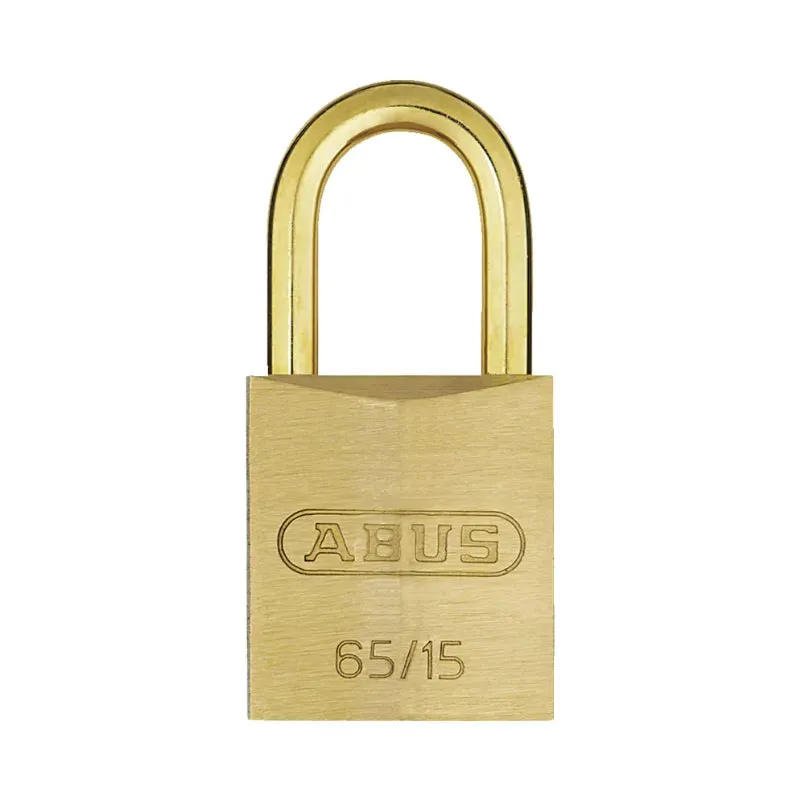 Shop Hot Picks Special Online Offer Abus 65Mb/15 Solid Brass Padlock With Brass Shackle Padlock Come With 2 Keys