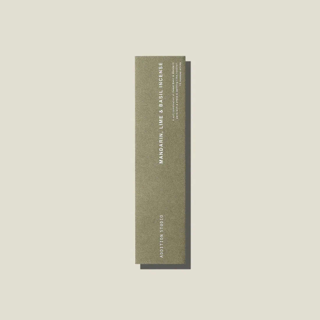 ADDITION STUDIO Mandarin, Lime & Basil Incense Refill Envelope