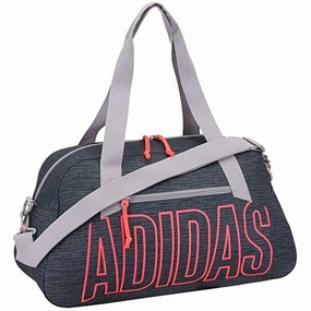 Adidas Graphic Duffel Bag, Legacy Blue Canvas/Signal Pink/Glory Grey, One Size Trending Today Steal Grab Todays Deal