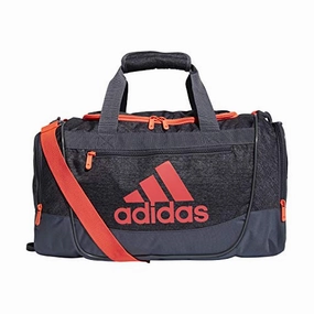 Adidas Unisex Defender Iii Small Duffel Bag, Jersey Black/ Onix/ Signal Pink, Small Gift Sale Event Online Exclusive Savings