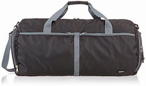 Amazonbasics Packable Travel Duffel, 23-Inch, Black Flash Sale Now GiftWorthy Sale