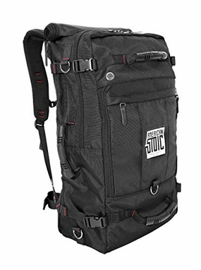 American Stoic Carry On Bag Black - 50L Tsa Approved Weekender Bag C Convertible From 19 Laptop Backpack To Carryon Duffel Bag C 22X14X9 (43 Linear) Inches Save Big Online