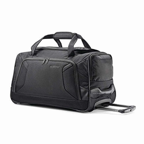 American Tourister 22 Whld Duffle Rolling Duffel, Black, One Size Big Savings Event Shop Grab Offer