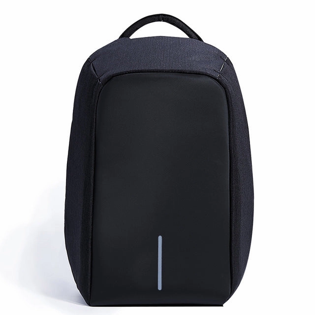 Today Only Offer Anti-Theft 17.3 Inch Laptop Backpack With External Usb Charge - Black,Gray
