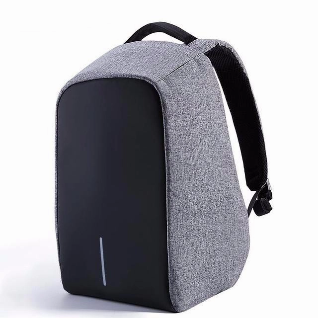 Anti-Theft 17.3 Inch Laptop Backpack With External Usb Charge - Black,Gray MustHave Deals Shop the Best Deals