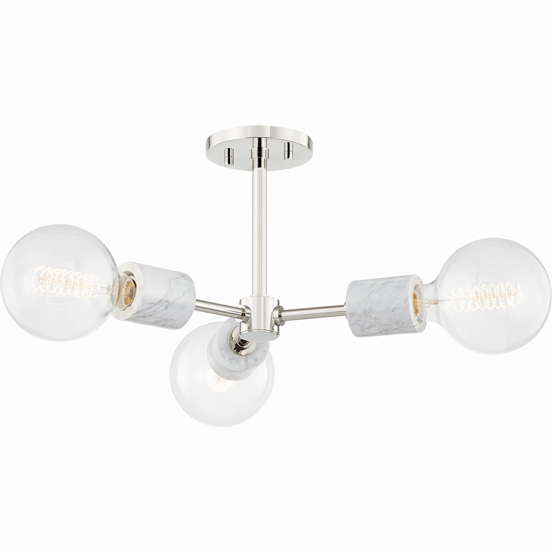Asime 3-Light Semi Flush Mount Home_Table Lamps By Mitzi