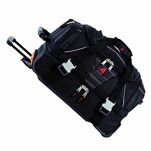 Best Deal Alert Clearance Event Today Athalon Luggage Carryon Equipment Wheeled Duffel Bag, Black, One Size