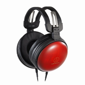 Shop Hot Deals Audio-Technica Ath-Awas Audiophile Closed-Back Dynamic Wooden Headphones (Open Box)