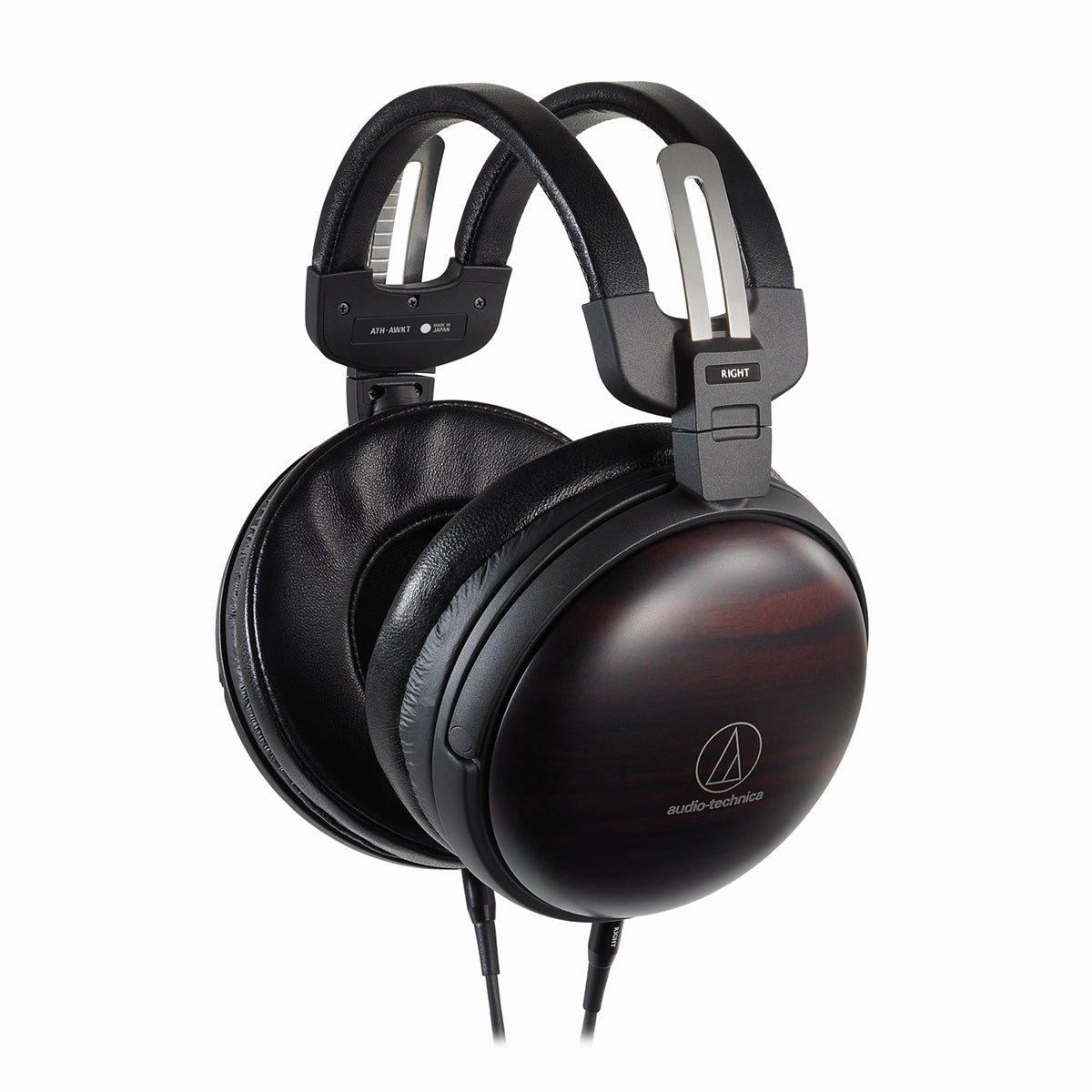 Sweet Deal Inside Audio-Technica Ath-Awkt Audiophile Closed-Back Dynamic Wooden Headphones (Open Box)