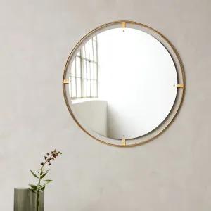 AUDO CPH Nimbus Mirror, D110cm, Polished Brass
