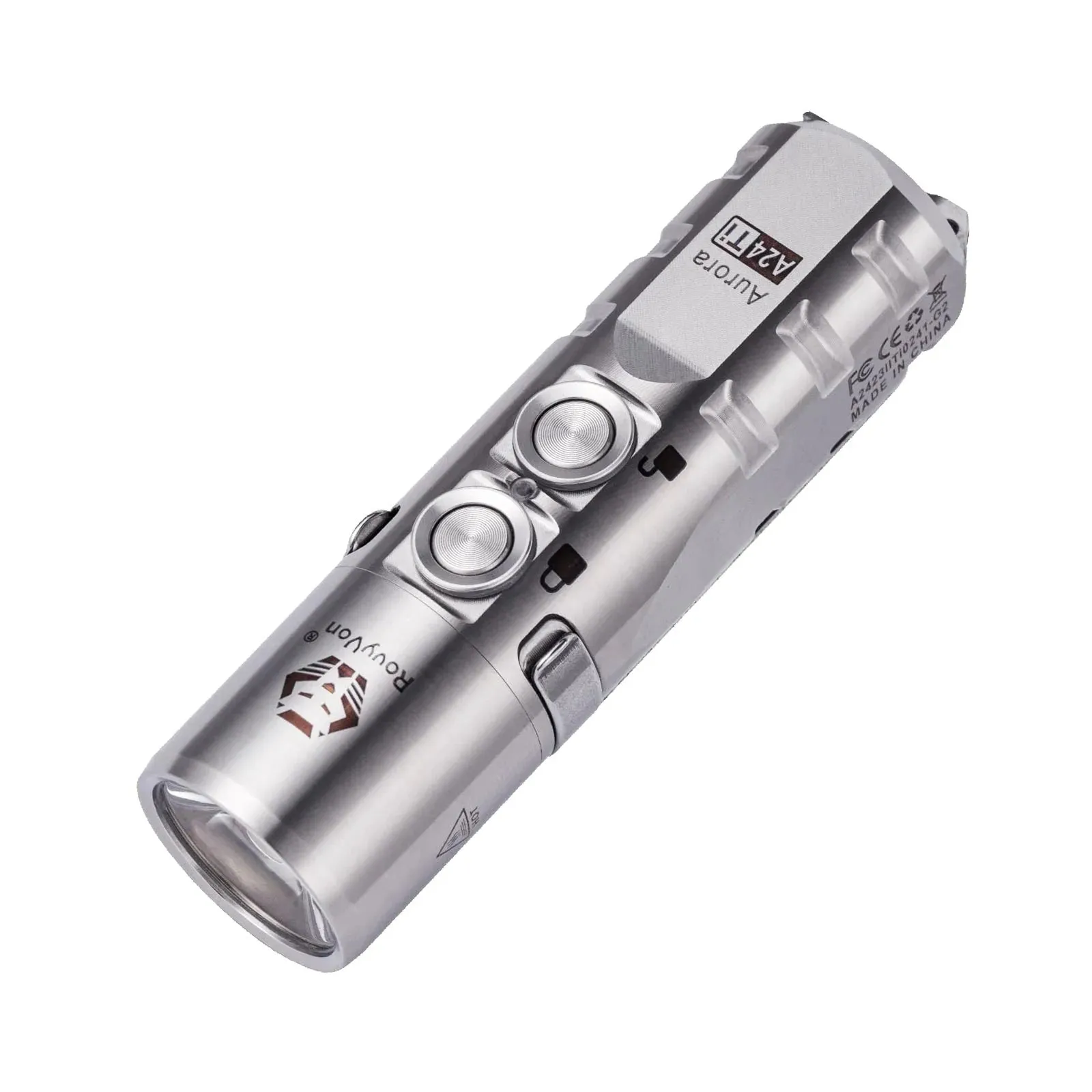 Limited Time Offer Aurora A24 Titanium Edc Flashlight | Gen 2