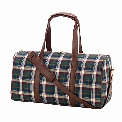 Avery Plaid Duffel Carry On Bag - Blank Sweet Deal Inside