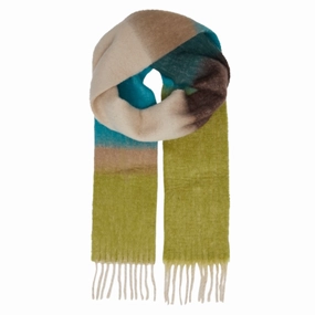 B Young Vathaya Scarf Woodbine Green Mix Dont Miss These Savings