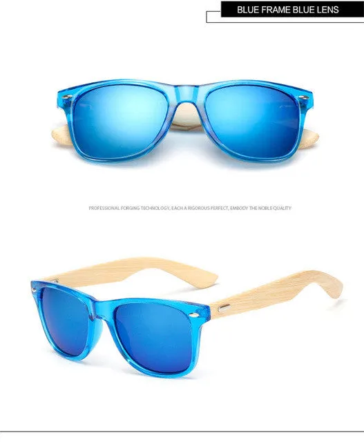 Save More Now Bamboo Brand Designer Sunglasses