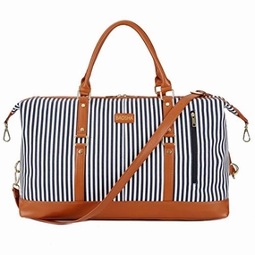 Limited Edition Offer Dont Wait Save Today Baosha Hb-14 Canvas Travel Tote Duffel Bag Carry On Weekender Overnight Bag Oversized For Women And