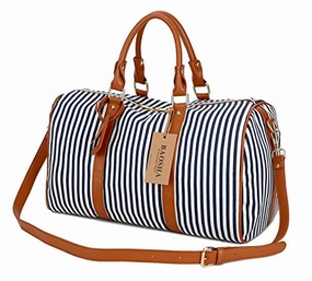 Baosha Hb-24 Ladies Women Canvas Weekender Bag Travel Duffel Tote Bag Weekend Overnight Travel Daily Deal Frenzy Online Exclusive Savings