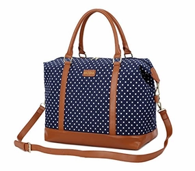 Baosha Hb-28 Ladies Women Canvas Travel Weekender Bag Overnight Carry-On Shoulder Duffel Tote Bag Limited Stock Deals