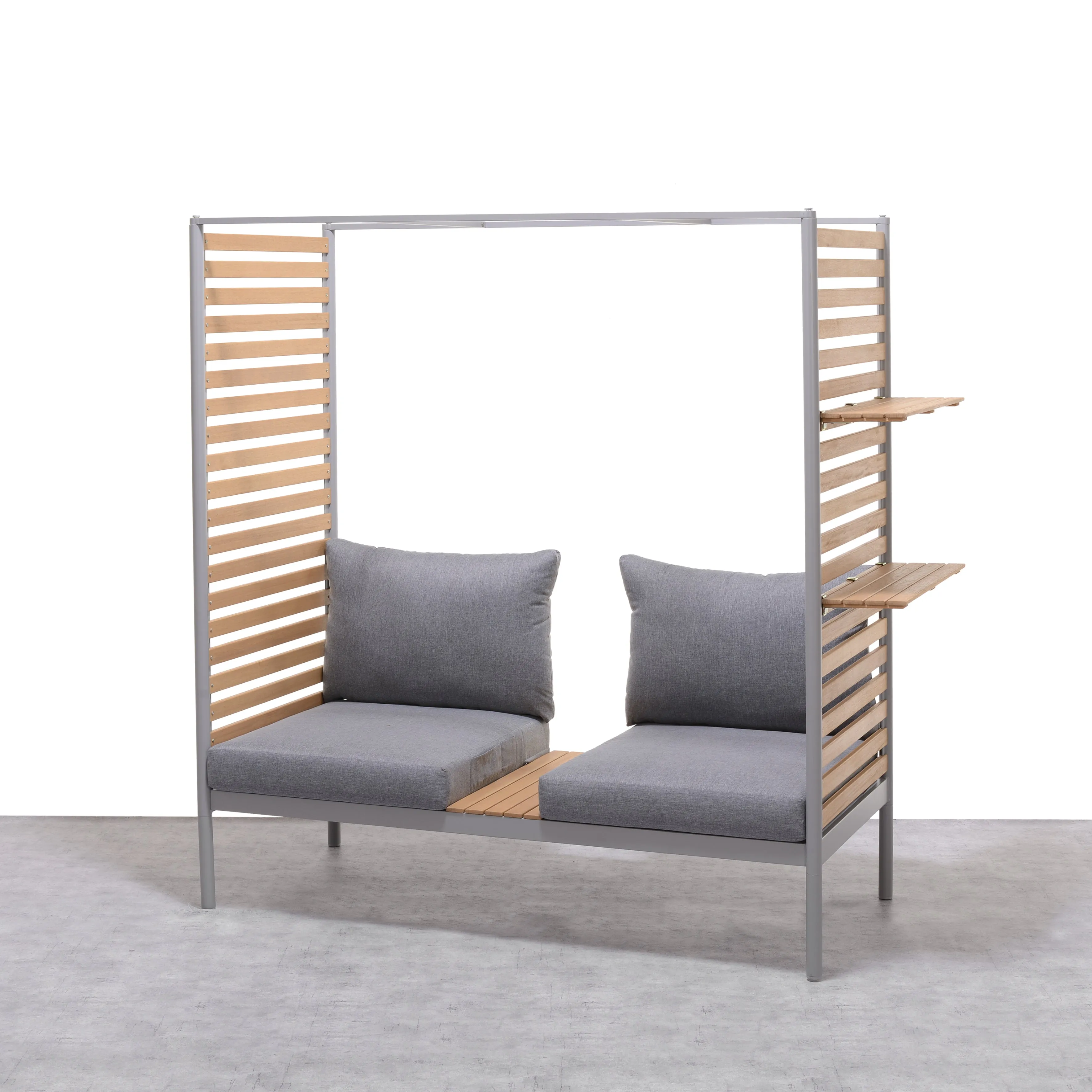 Barcelona Grey Hydra Square Table