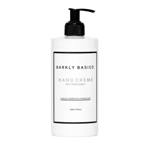 BARKLY BASICS Hand Cream, Nectarine & Mint, 500ml