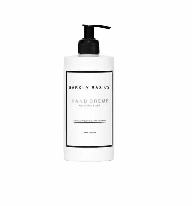 BARKLY BASICS Hand Cream, Nectarine & Mint, 500ml