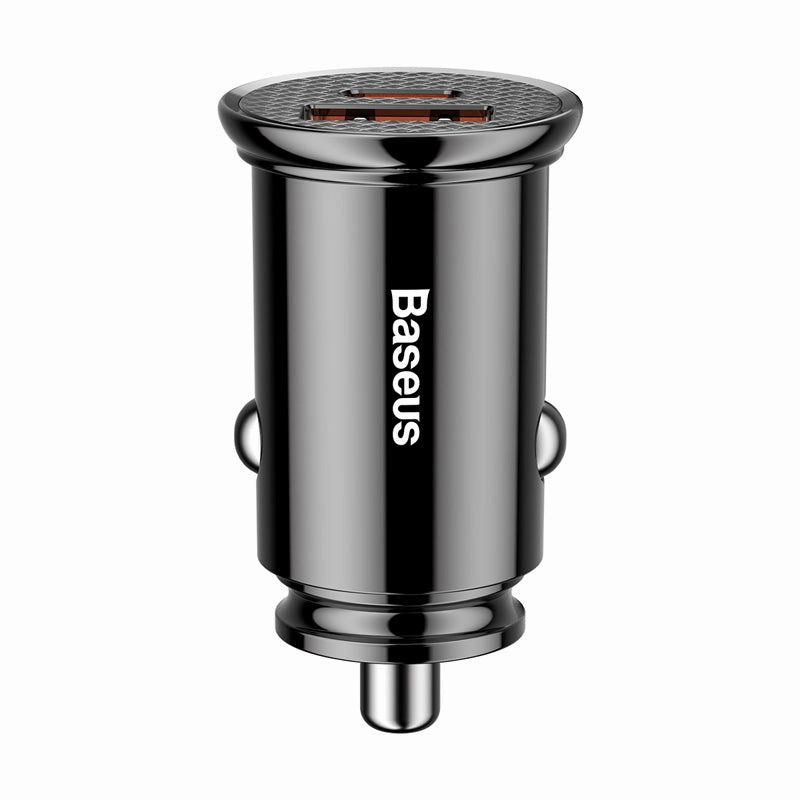 Price Drop Today Baseus Circular Plastic Car Charger | Pps | Usb A C 2-In-1 30W Car Charger (Ccall-Ys01)