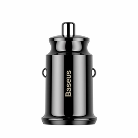 Baseus Grain Car Charger (Dual Usb 5V 3.1A ) Black-Ccall-Ml01 Online Exclusive Deal Hot Offer Frenzy