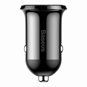 Baseus Grain Pro Car Charger 2X Usb 4.8 A Black (Ccallp-01) MustHave Gift Ideas Special Price Today