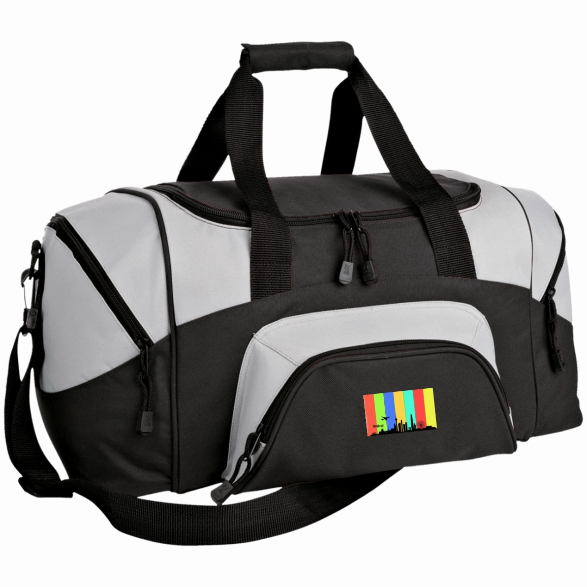 Today Only Savings Hot Pick of the Day Beijing Travel - Luggage Factory Colorblock Sport Duffel Bag