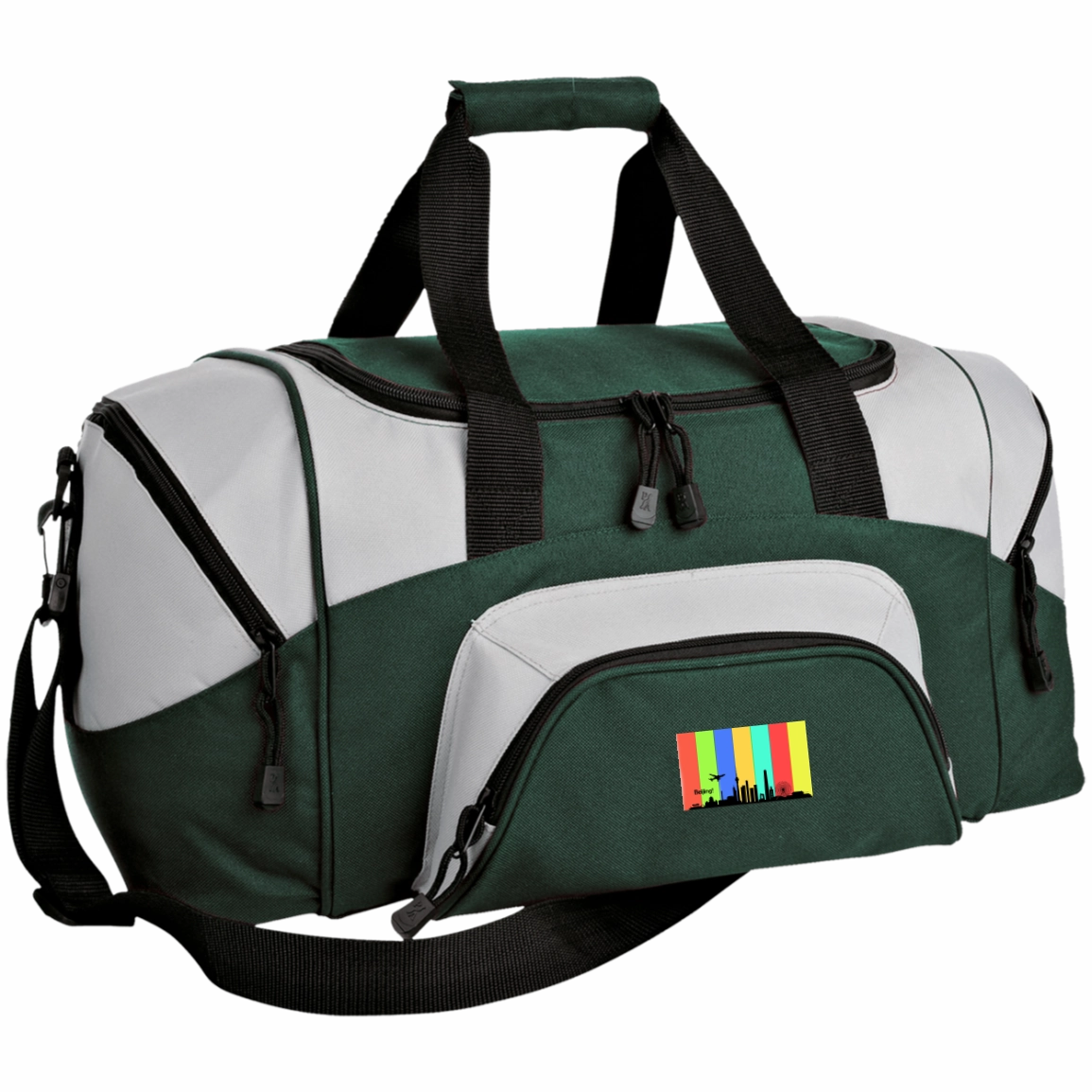 Save Big Today Grab It Now Beijing Travel - Luggage Factory Colorblock Sport Duffel Bag
