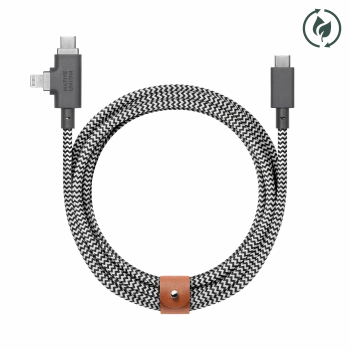 Belt Cable Duo Pro 240W (Usb-C To Usb-C & Lightning) Todays Hot Savings