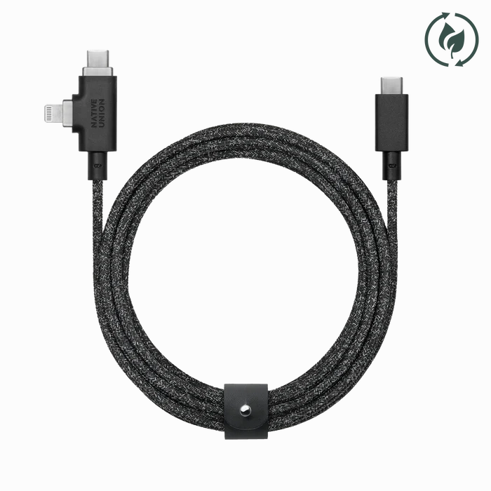 Belt Cable Duo Pro 240W (Usb-C To Usb-C & Lightning) Save Big Online