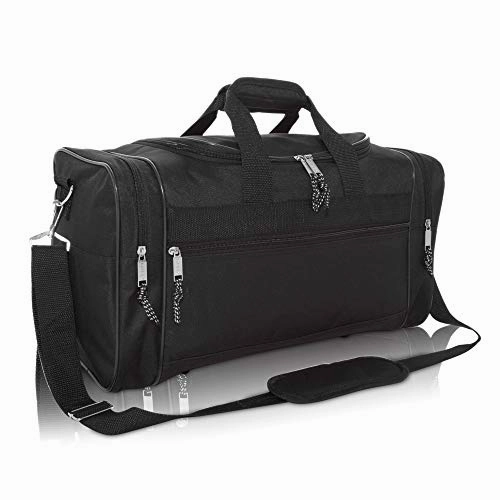 Best Deal Alert Dalix Blank Duffle Bag Duffel Bag In Black Gym Bag