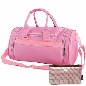 Trending Hot Deal Special Savings Today Kilofly Girls Ballerina Ballet Dance Duffel Crossbody Bag   Cosmetic Pouch Set