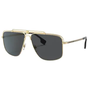Versace Ve2242 100287 Sunglasses - Gold Frame, Dark Grey Lens Clearance Event Alert