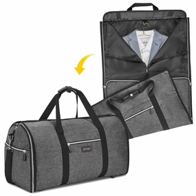 Surprise Discount Today Biaggi Luggage Hangeroo Pro, Garment Bag   Duffel, Charcoal