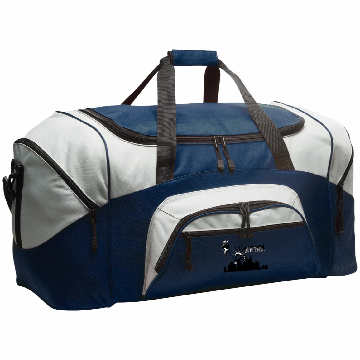 New York New York - Travel Experts  Colorblock Sport Duffel Gift Ideas Galore