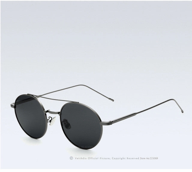 Brand Fashion Round Polarized Coating Mirror Sunglasses For Men/Women Big Sale Today