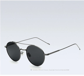 Brand Fashion Round Polarized Coating Mirror Sunglasses For Men/Women Big Sale Today