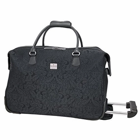 Ricardo Beverly Hills Imperial 20-Inch Rolling City Duffel, Black, One Size Hot Discount Deal