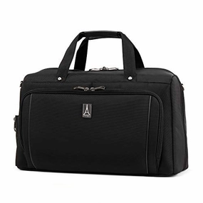 Travelpro Crew Versapack Weekender Carry-On Duffel Bag W/Suiter, Jet Black, One Size Sale Ending Soon