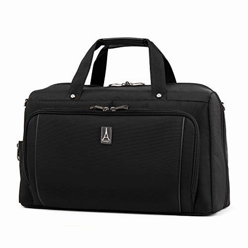 Travelpro Crew Versapack Weekender Carry-On Duffel Bag W/Suiter, Jet Black, One Size Sale Ending Soon