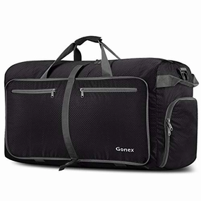 Gonex 100L Packable Travel Duffle Bag, Extra Large Luggage Duffel (Black) Limited Time Offer Flash Discount Today