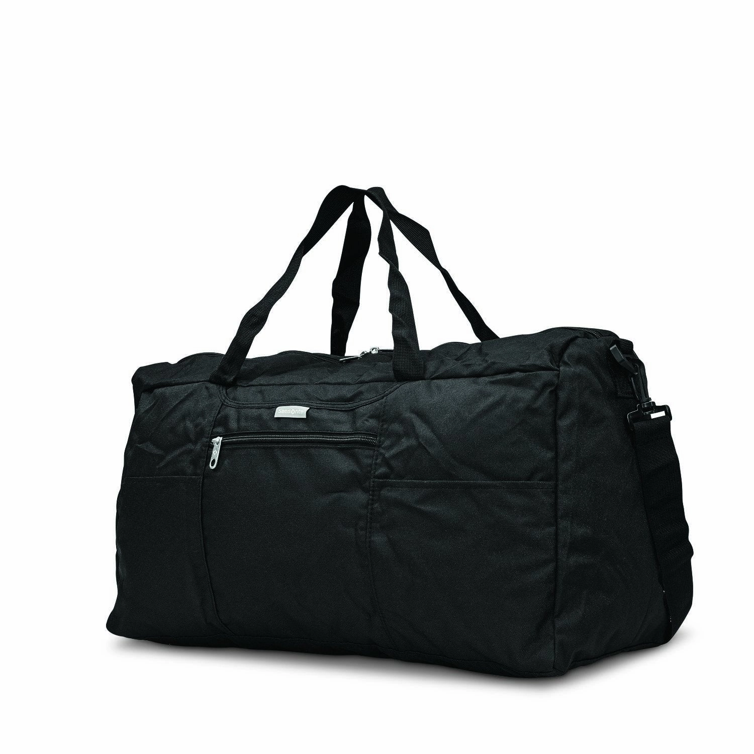 Surprise Offer Now Mega Savings Now Samsonite Foldaway Duffle Medium Duffel Bag, Black, One Size