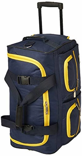 Rockland Rolling Duffel Bag, Navy, 22-Inch Hot Sale Today