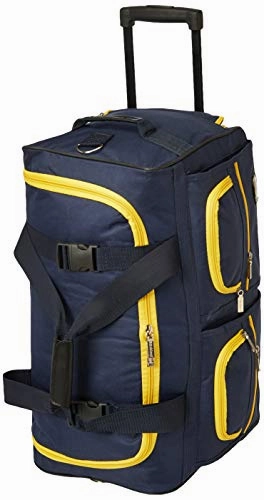 Rockland Rolling Duffel Bag, Navy, 22-Inch Hot Sale Today